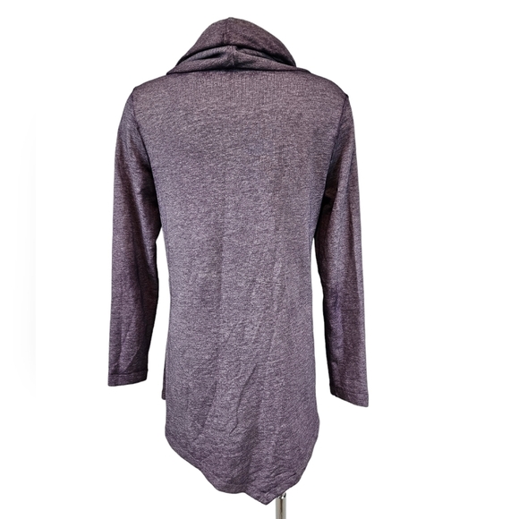 Soft Surroundings Purple Evening Stroll Cowl Neck Pullover Size Small Women P11‎ - Picture 6 of 10